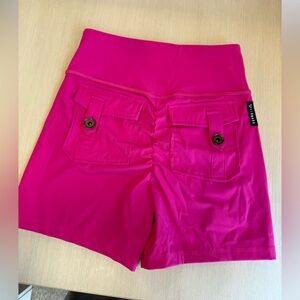Firmabs Cargo Shorts Hot Pink Fuschia Small